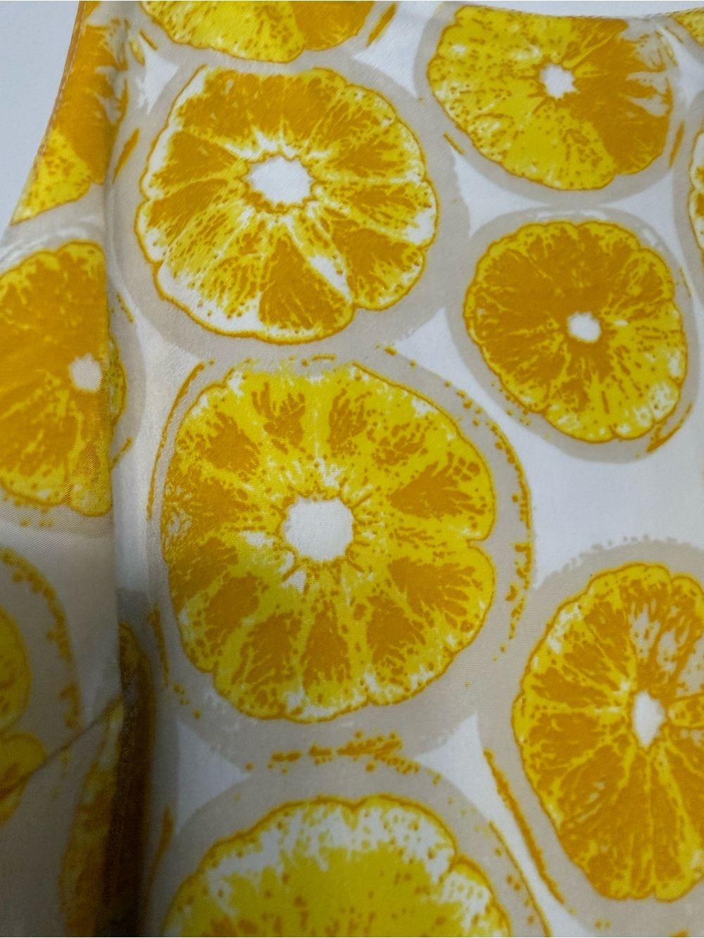 Anthropologie Porridge Citrus-Print Spaghetti Strap Tank - Picture 2 of 5